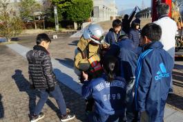 消防服は約４ｷﾛ