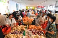 道の駅しろいしオープン