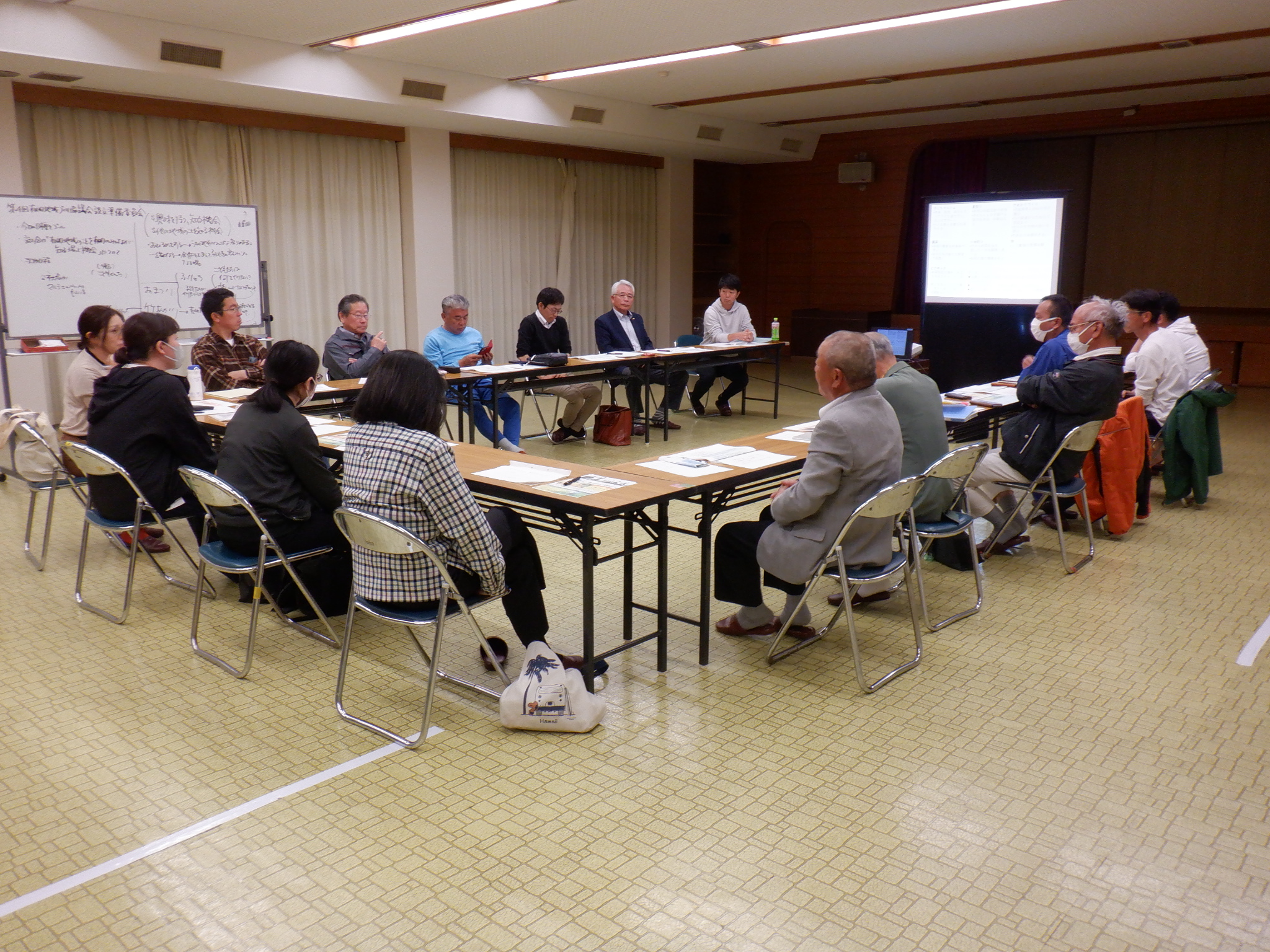 第4回有明地域づくり協議会設立準備委員会の様子