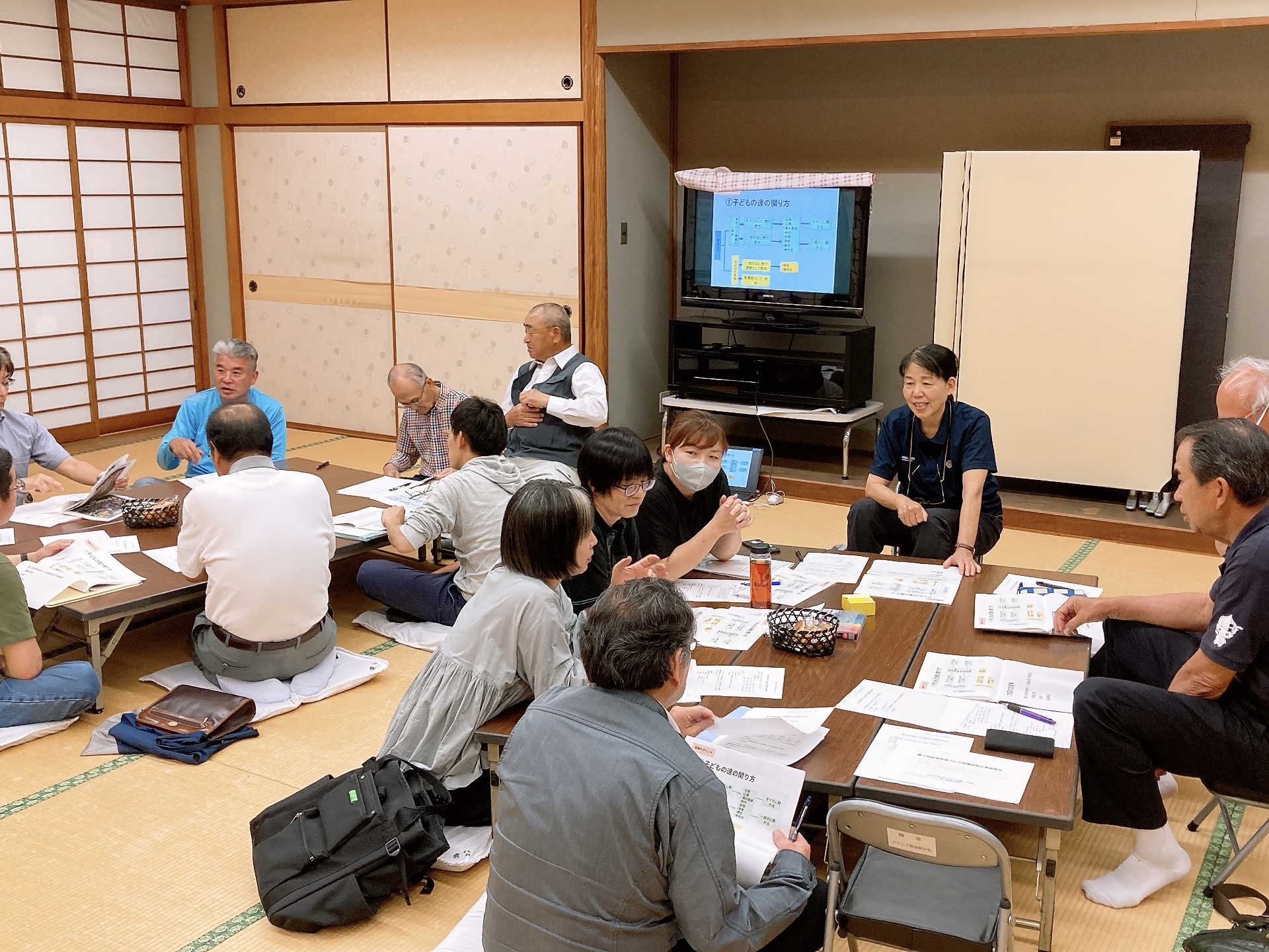 第5回有明地域づくり協議会設立準備委員会の様子
