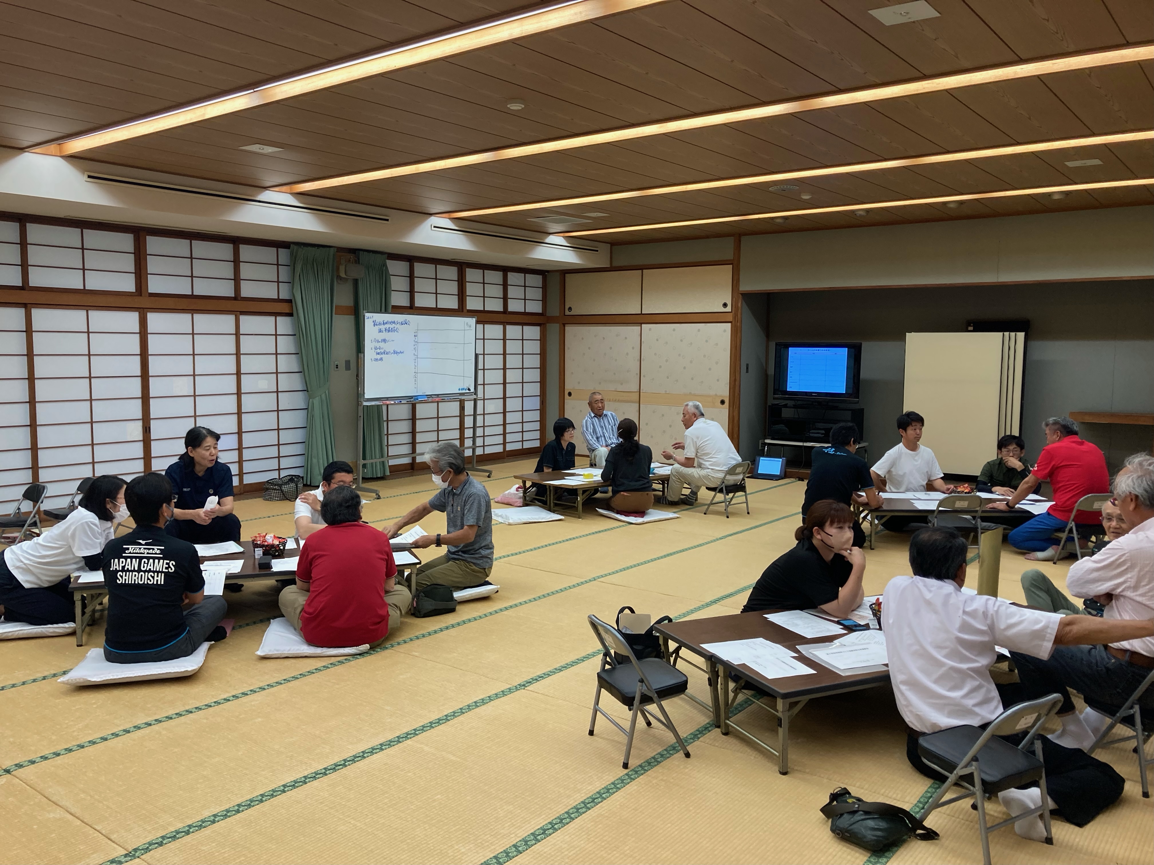 第6回有明地域づくり協議会設立準備委員会の様子