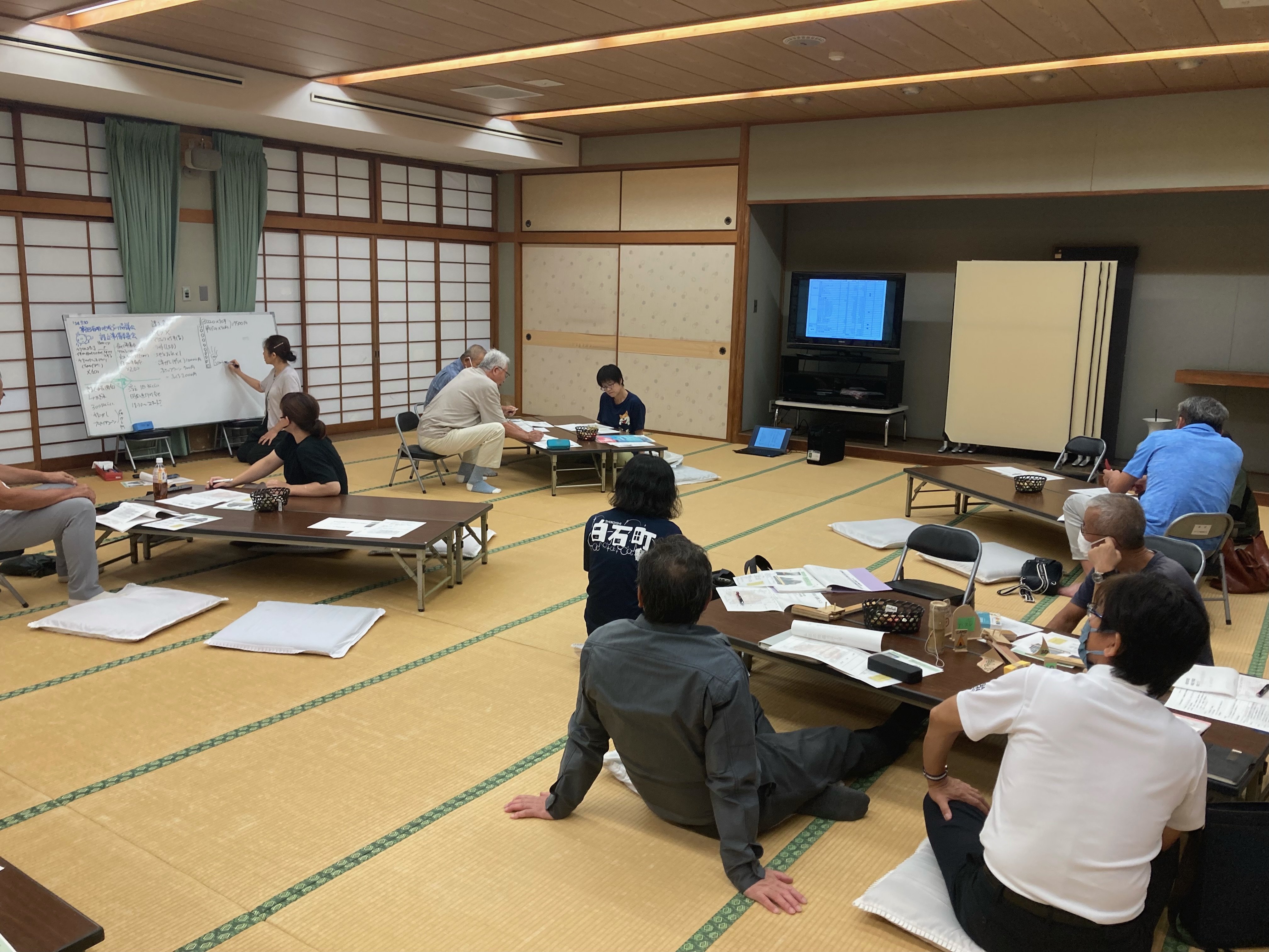第9回有明地域づくり協議会設立準備委員会の様子