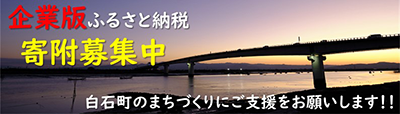 企業版うるさと納税　寄附募集中